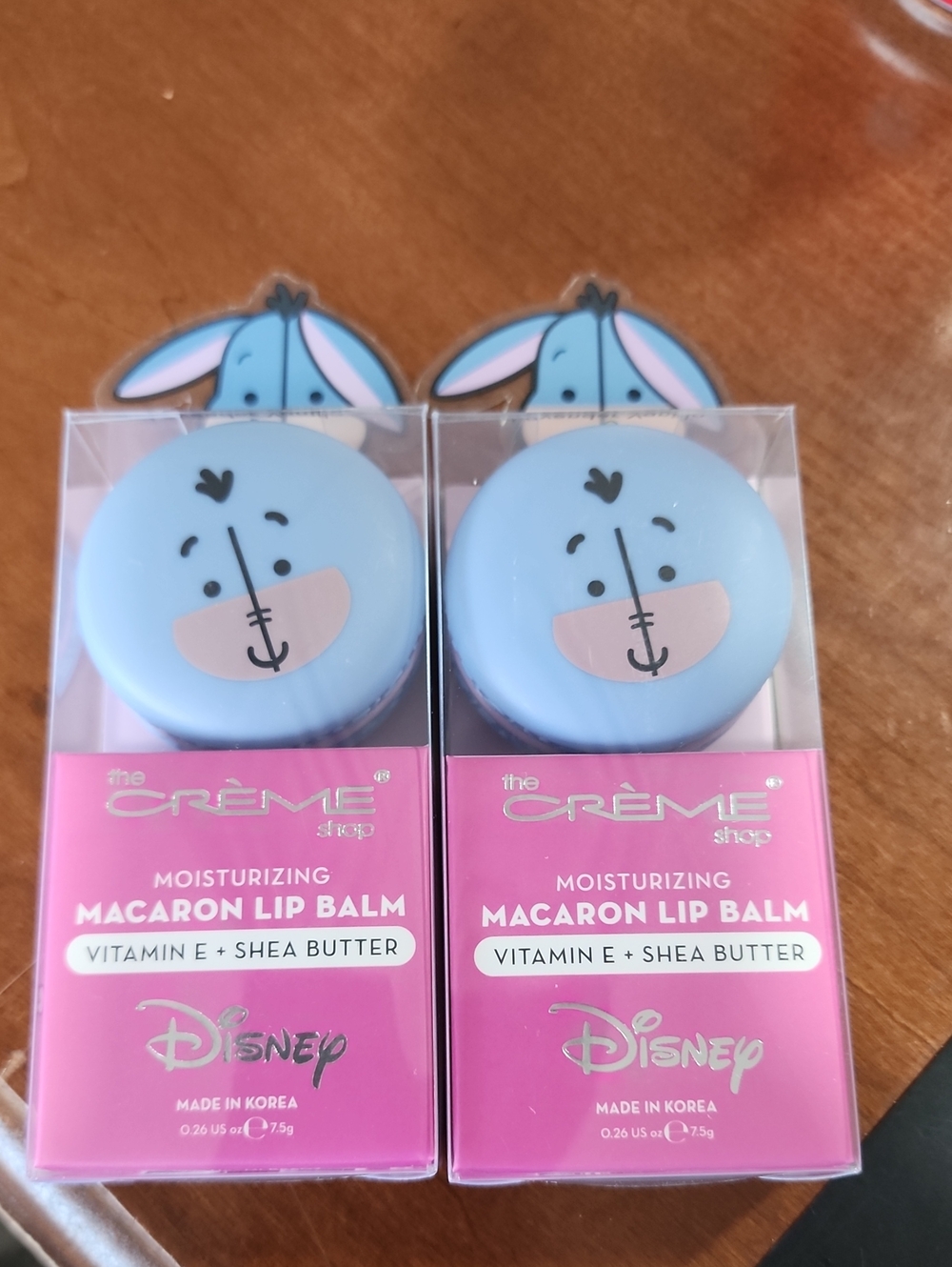Disney x The Crème Shop Moisturizing Macaron Lip Balm - Blue